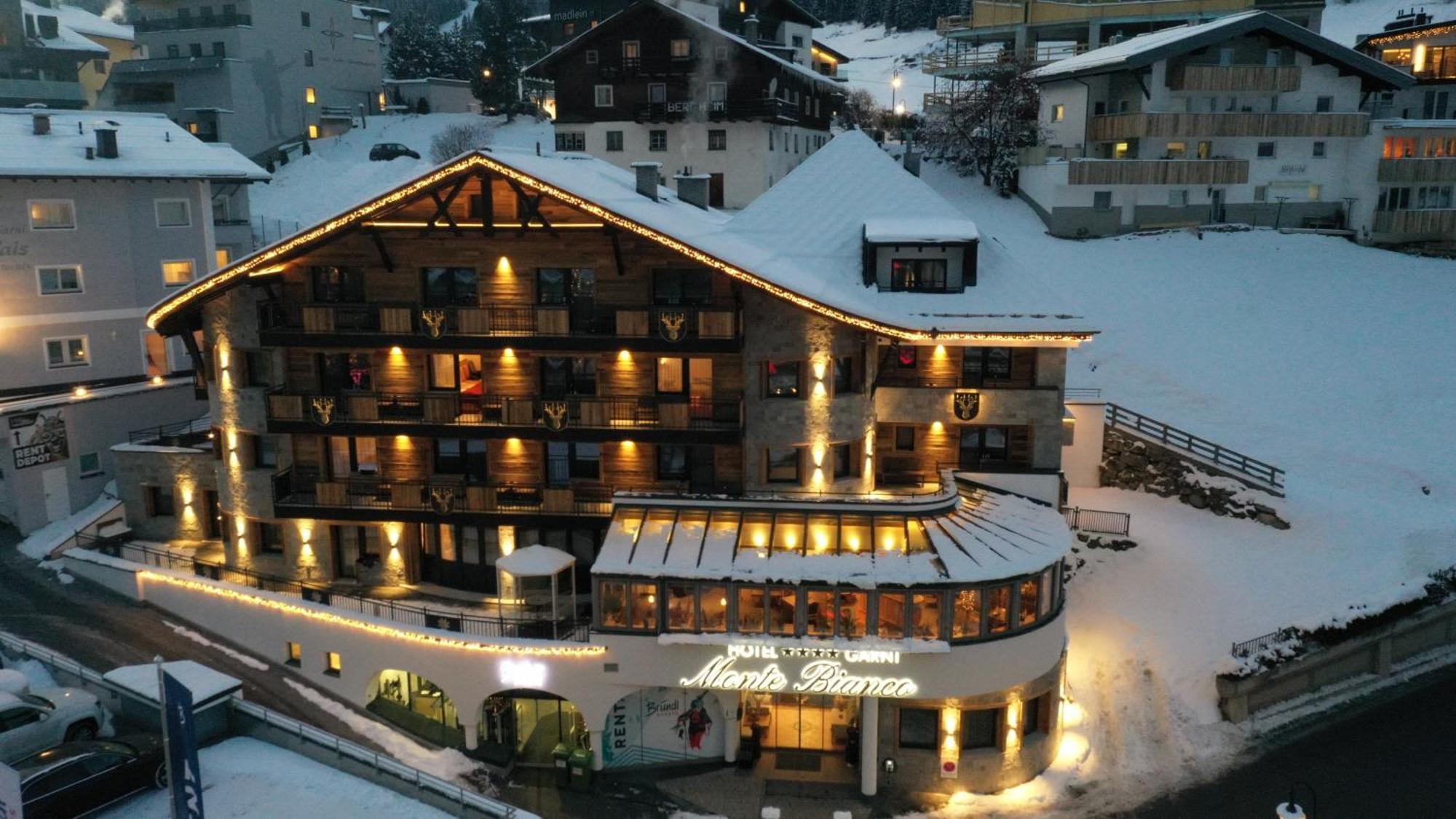 Hotel Garni Monte Bianco 이스크글 외부 사진